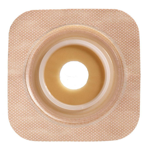 Convatec Sure-Fit Natura Two-Piece Stomahesive Skin Barrier W/ Tape Collar, Pre-Cut, Flexible, Tan, 1 3/4" Flange, 3/4" Stoma Opening 10/bx