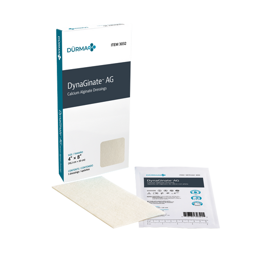 Silver Calcium Alginate Dressing- 4x8