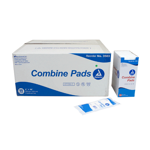Combine Pads Sterile- 8x10
