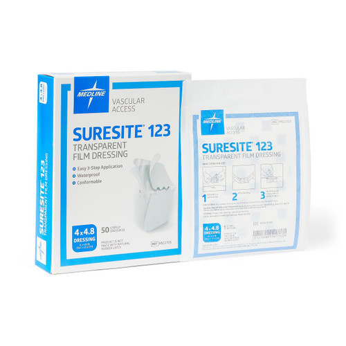 SureSite123 Transparent Dressing, 4 x 4.8 CS200