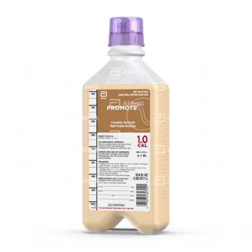 Oral Supplement Promote Unflavored Liquid 33.8 oz (1.0L) Bottle Ready To Hang 
8 ea/cs