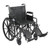 Drive Wheelchair w/ Desk Arm & Elevated Leg Rests- 20x16