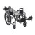 Drive Reclining Wheelchair w/ Desk Arms & Elevated Leg Rests- 16 Inch