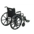 Drive Wheelchair w/ Full Arms & Elevated Leg Rests- 22x18