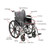 Drive Wheelchair w/ Full Arms & Swing Away Footrests- 22x18
