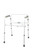 Lumex Deep Seat 3-In-1 Steel Folding Commode- 300lb Capacity
