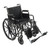 Chariot II 16" K2 Wheelchair With Removable Full Arms With Elevating Leg Rests