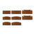 Bed End Brownlee Woods Figured Mahogony- 35 Inch Width