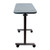 Overbed Table Plastic- Grey