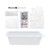 Tray Foley Insertion Tray Pre-Filled/Sterile Water Syringe- 10mL (20/CS)