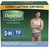 Male Adult Absorbent Underwear Depend Fit-Flex Pull On With Tear Away Seams Small / Medium Disposable Maximum Absorbency Gray 19/Pk, 4 Pk/Cs
