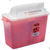 Sharpsafety Safety In Room Sharps Container, Counterbalance Lid, Transparent Red, 2 Gallon
10Ea/Cs