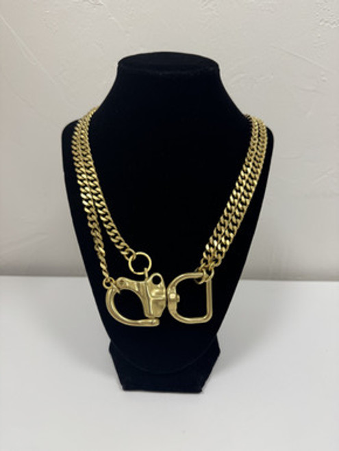 Recon Statement Chain Necklace 22"