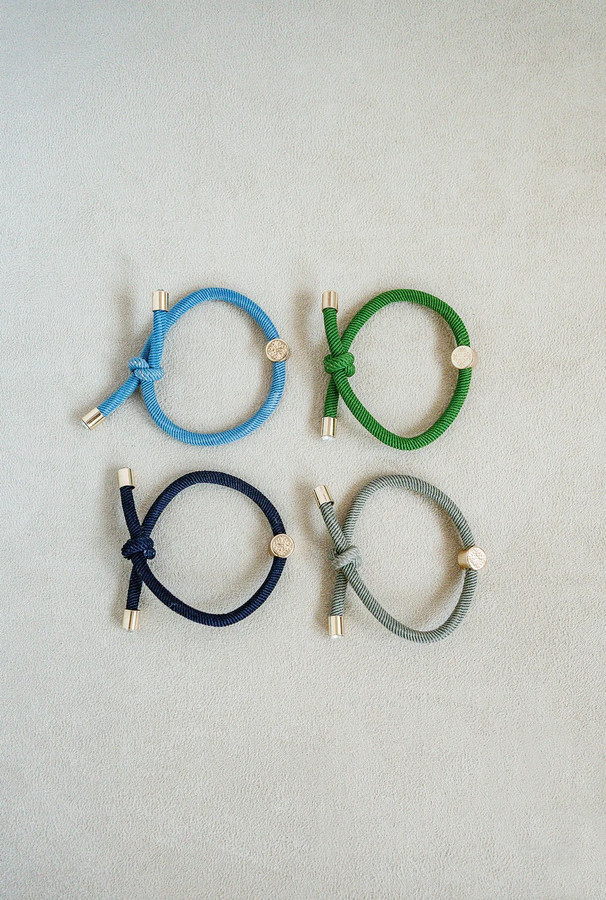 Smith & Co. Hair Tie - Tailored Blue