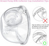 Wearable Breast Pump Milk Collector Cup Accessories, Breast Pump Milk