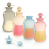 150ML Bpa Free Refillable Silicone Baby Food Bags Reusable Squeeze