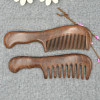 Natural Sandalwood Hair Combs Anti-Static Wooden Comb Massager Long