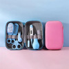 Set Newborn Baby Kids Nail Hair Health Care Thermometer Grooming Brush