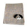 Cartoon Dog Children Woolen Yarn Knit Scarves Winter Warm Soft