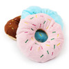 11CM Pet Dog Chew Throw Toys Cute Donuts Puppy Cat