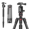 Carbon Fiber 66"/168cm Lightweight Portable Camera Tripod Stand