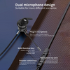  In-Ear Bass Metal Wired Gaming Earphones with Mic