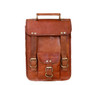 Leather 11 Inch Sturdy Leather satchel I-pad Messenger Bag for Unisex