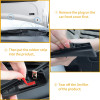 Front Hood Dust Proof Seal Strip For Tesla Model Y 3 Car Accessories