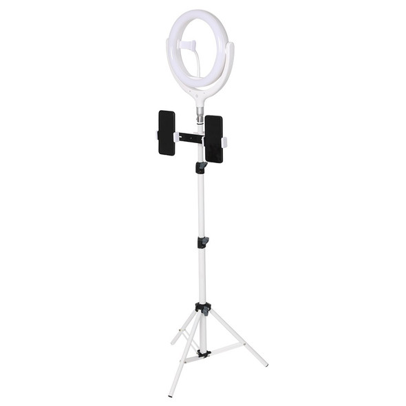 12'' LED Ring Light with Tripod Stand Phone Holder Dimmable Selfie