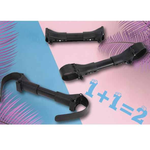 3Pcs Twin Baby Stroller Connector Universal Joints Infant Cart Strap