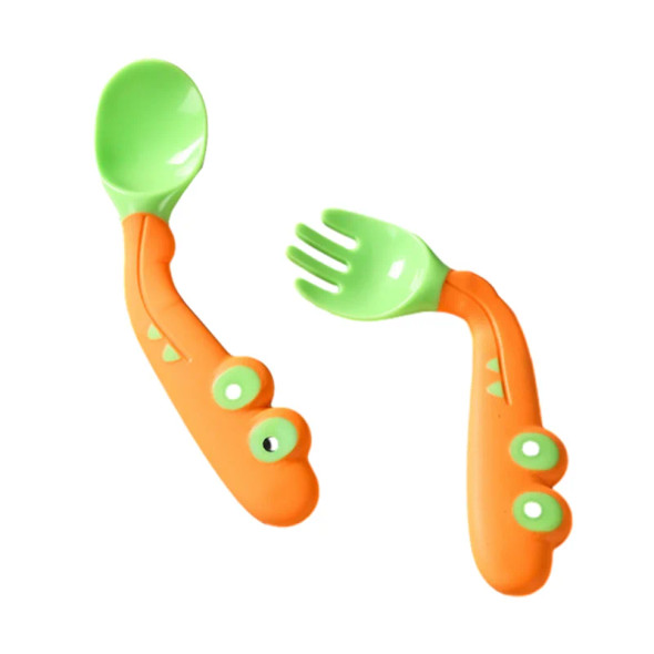 Toddler Spoon And Fork Cartoon Spoon Fork For Kids Dining Over 6