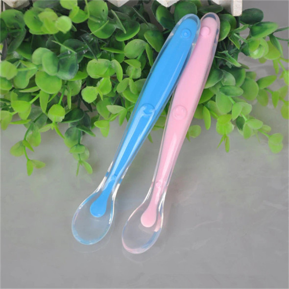 Safety Spoon Baby Spoon Utensil Safety Tableware Infant Solid Feeding