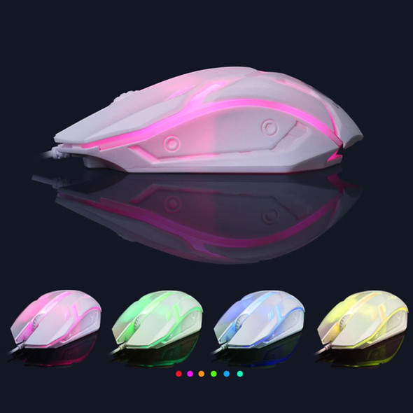 Gaming Keyboard Mouse Glowing Set