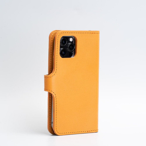 iPhone 12/13 series Top-Grain Leather Folio Case Wallet with MagSafe -