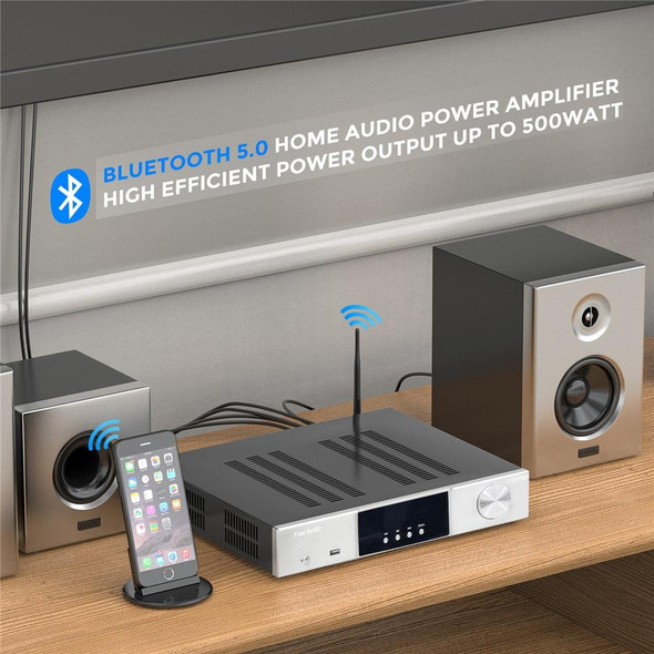 Bluetooth 5.0 Stereo Home Audio Receiver Amplifier DAC HiFi TPA3251D2