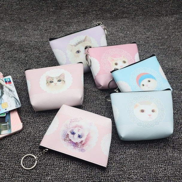 coin purse Women Girls Lady Leather cartoon