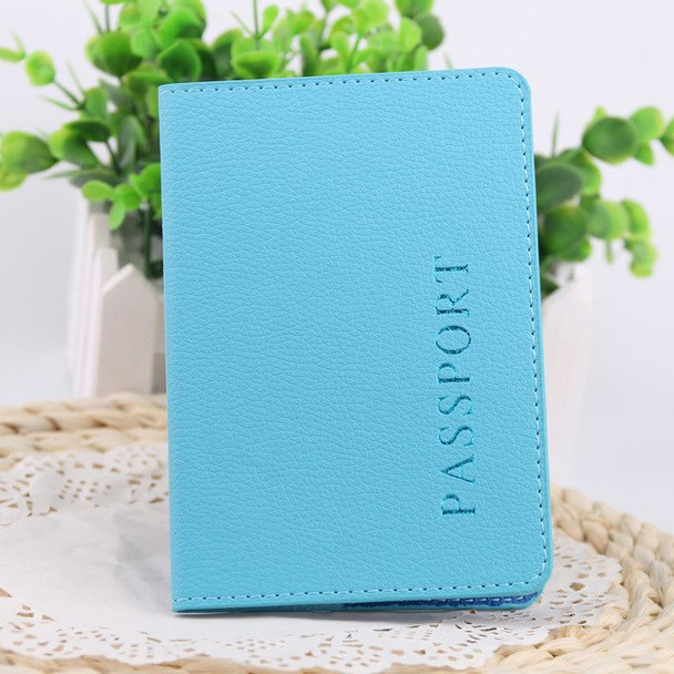 high quality soft PU leather passport cover