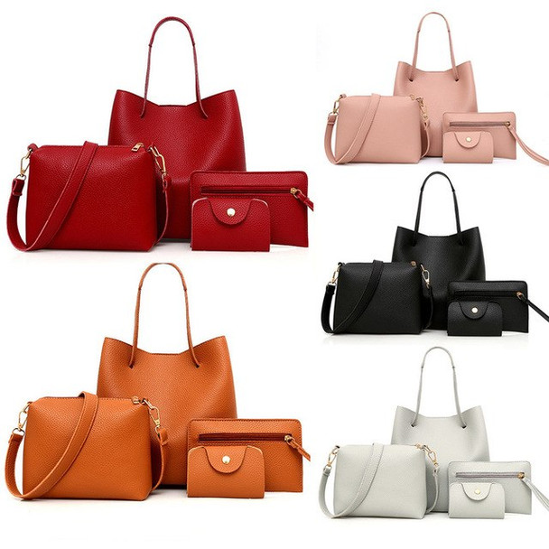 4Pcs bags for Women unique Pattern Leather