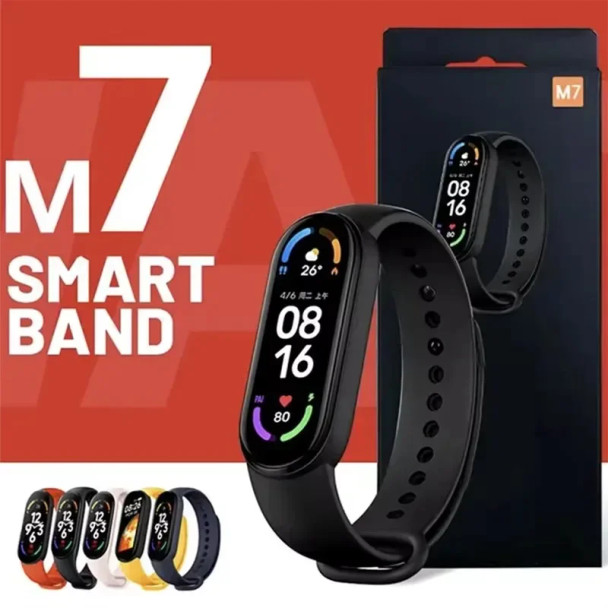 M7 Smart Watch Smartband Heart Rate Smartwatch Fitness Tracker Blood