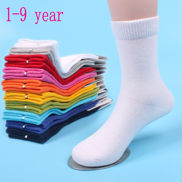 20 Pieces=10 Pairs Children Socks Spring&Autumn Cotton High Quality