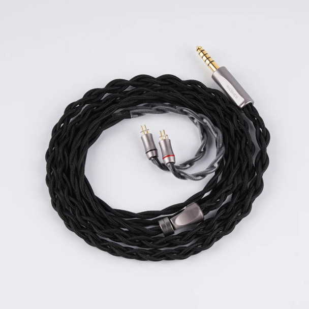 NiceHCK 60saga HiFi IEM Cable Ultrapure ECAP OCC Copper Wire 4.4mm OFC