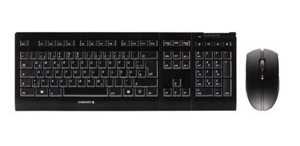 Cherry Desktop JD-0410EU-2 Encrypted Wireless Keyboard Set