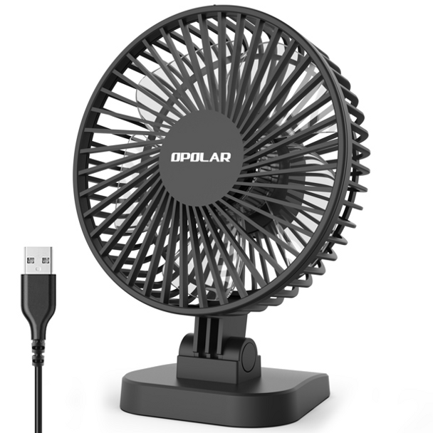 3 Speeds Mini Portable USB Desk Fan