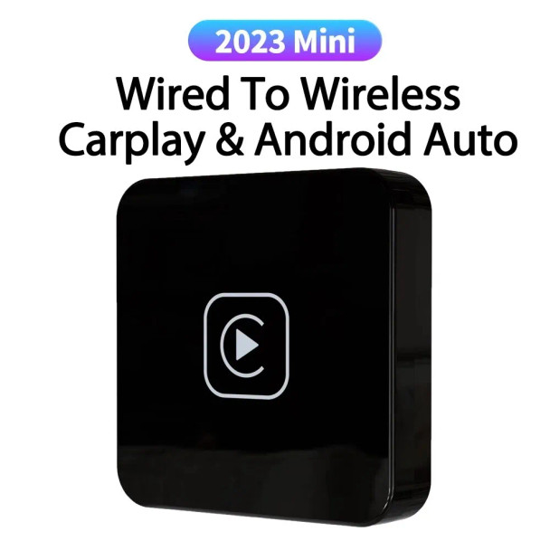 Mini Carplay&Auto Box Dongle Wired To Wireless For Audi BMW Mercedes
