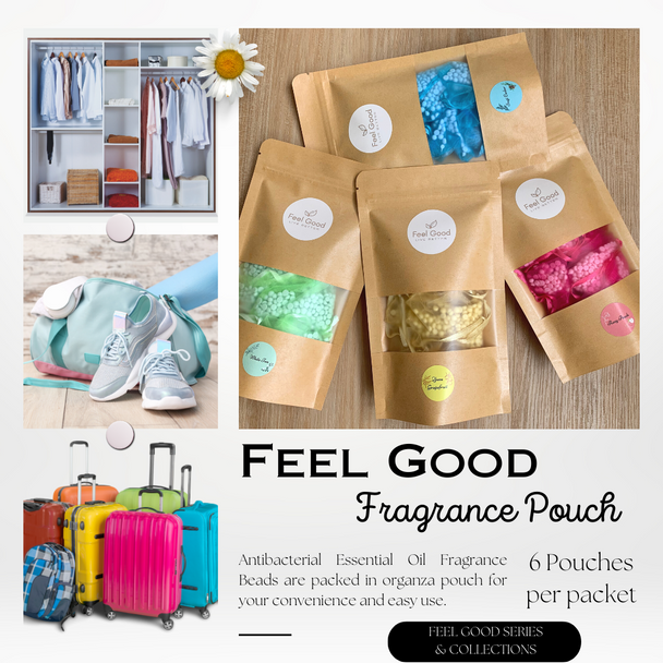 Feel Good Fragrant Scent Pouches (10 Bags per bundle)