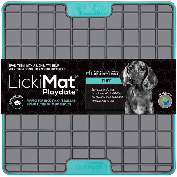 Lickimat Playdate Deluxe Treat Mat for Dogs & Cats