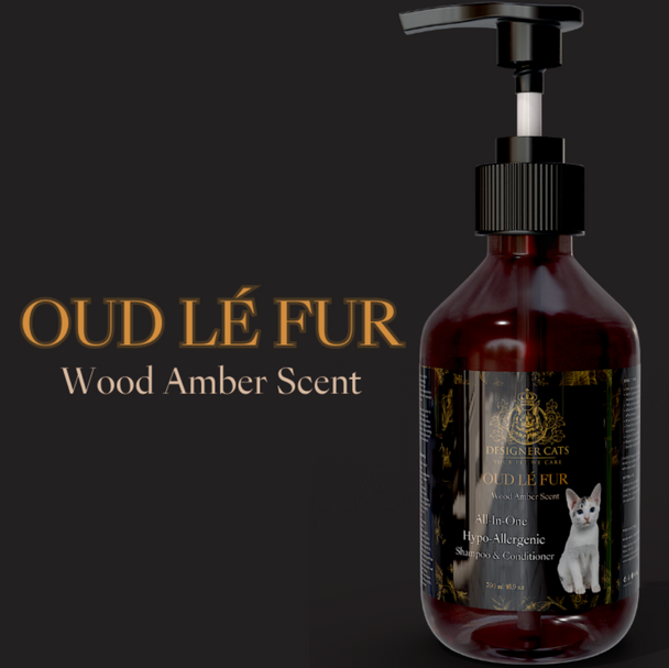 Designer Cats Shampoo - Oud Le Fur 500ml