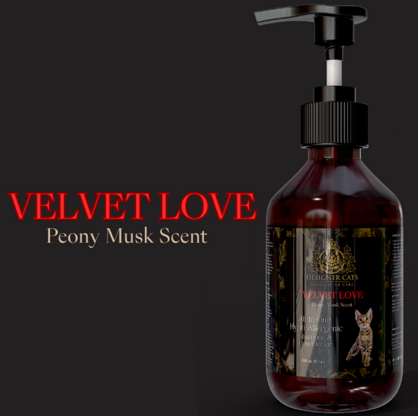 Designer Cats Shampoo - Velvet Love 500ml