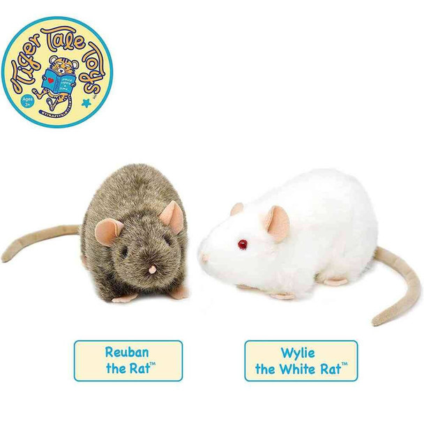 Viahart Wylie The White Rat Plush Toys