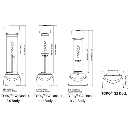 Nyos Torq G2 Reactor Body 1.0 - Medium